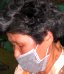 SARS mask old lady